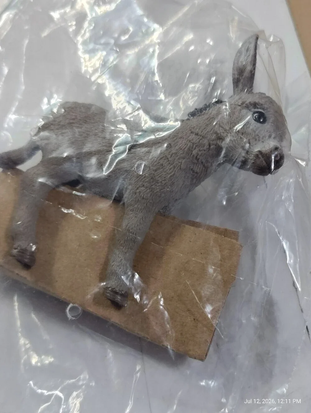 Schleich Donkey Foal Animal Figure  Brand New in original bag